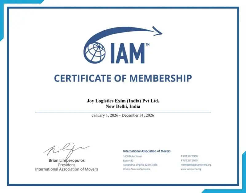 IAM Membership Certificate